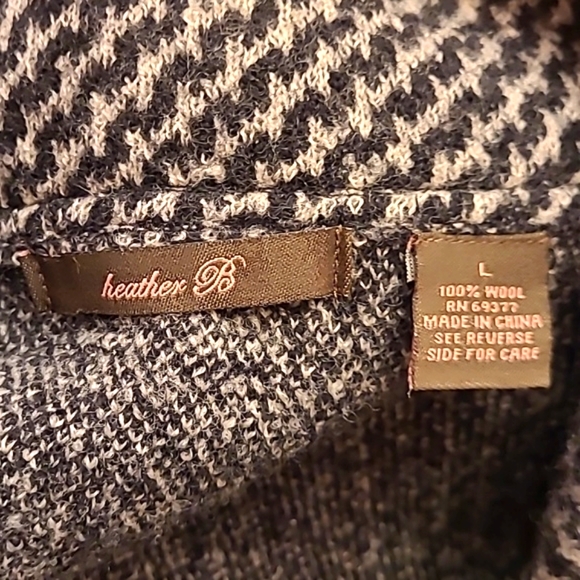 HEATHER B velvet and wool jacket - Picture 5 of 7